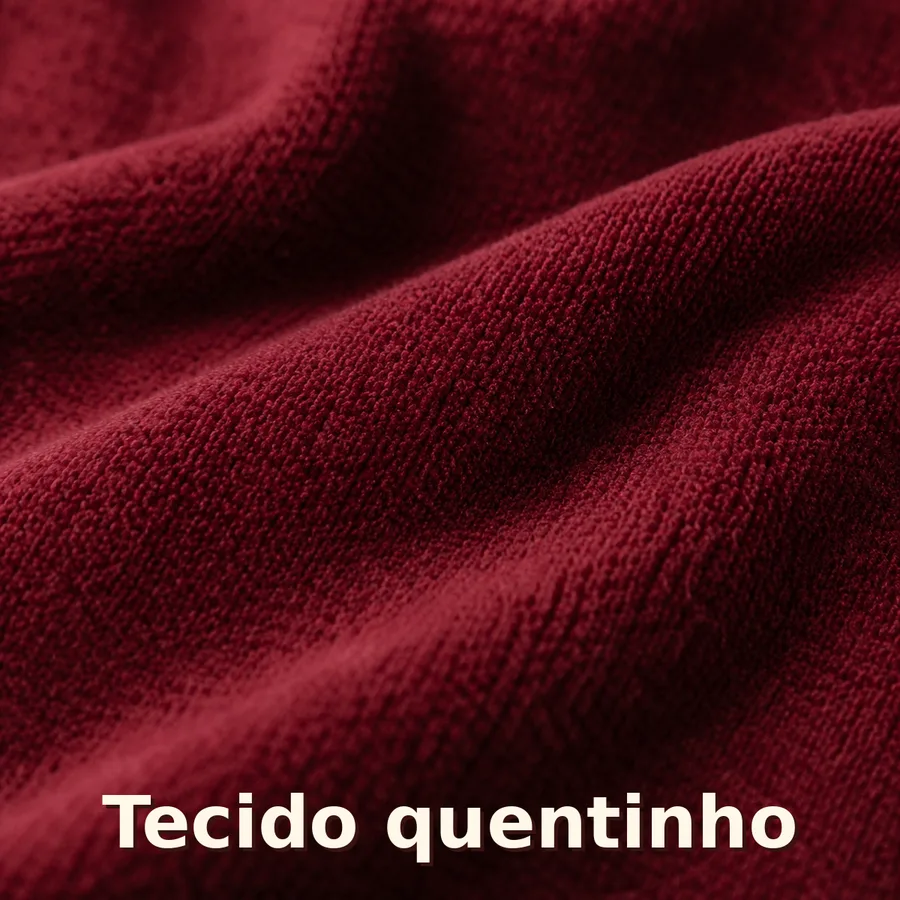 Tecido macio e quentinho